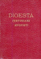 Digesta ivstiniani avgvsti