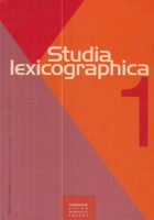 Studia lexicographica 1/2007
