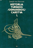 Historija turskog (osmanskog) carstva, sv. 1-3