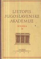 Ljetopis JAZU za god. 1961, knjiga 68
