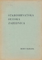 Starohrvatska seoska zajednica