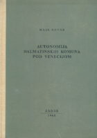 Autonomija dalmatinskih komuna pod Venecijom