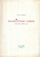 Dalmatinski sabor 1861-1912. (1918.) god.