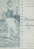 Grasshoppers Cup - Dinamo Austria (Beč) Nedjelja 28-VI-1953