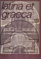 Latina et Graeca, br. 19/1982