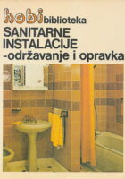 Sanitarne instalacije - održavanje i opravka