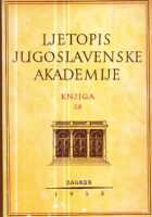Ljetopis JAZU 58/1953