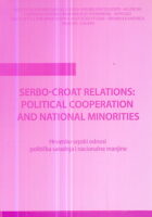 Hrvatsko-srpski odnosi, politička saradnja i nacionalne manjine (HR-ENG)