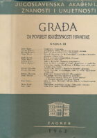 Građa za povijest književnosti Hrvatske, knjiga 28