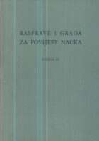 Rasprave i građa za povijest nauka, knjiga III
