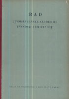 Rad JAZU, knjiga 311/1957