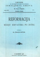 Reformacija medju Hrvatima po Istri