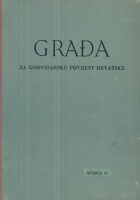 Građa za gospodarsku povijest Hrvatske, knj. 16: Agrarni odnosi na otoku Žirju