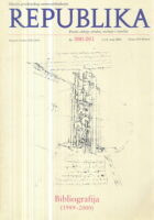 Republika, br. 260-261 - Bibliografija (1989-2000)