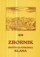 Zbornik društva za povjesnicu Klana 3