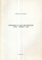 Uspomene na rad organizacije TIGR (Borba) 1929.