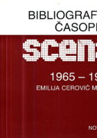 Bibliografija časopisa Scena 1965-1981.