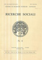 Ricerche sociale n. 4