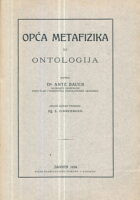 Opća metafizika ili ontologija