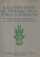 Bollettino d Arte del Ministero della Educazione, Anno IX N. 7/1930