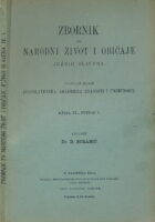 Zbornik za narodni život i običaje Južnih Slavena, knjiga IX. sv. 1/1904