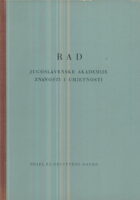 Rad JAZU, knjiga 339/1965 (odjel za društvene nauke)
