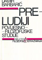 Preludiji: Povijesno-filozofijske studije