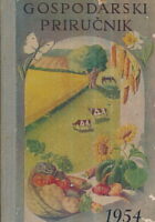 Gospodarski priručnik 1954.