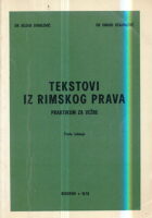 Tekstovi iz rimskog prava