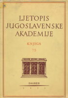 Ljetopis JAZU za god. 1971, knjiga 75