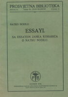 Essayi, sa essayem Janka Koharića o Nodilu