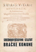 Srednjovjekovni statut bračke komune