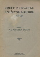 Crtice iz hrvatske književne kulture Istre