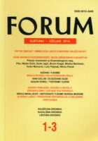 Forum, br. 1-3/2014