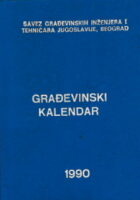 Građevinski kalendar 1990