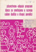 Zdravstveno-odgojni programi djece sa smetnjama