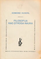 Filosofija kao stroga nauka