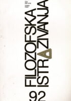 Filozofska istraživanja 92/2004