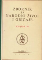 Zbornik za narodni život i običaje, knjiga 50/1986