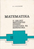 Matematika u obliku metodičke zbirke II
