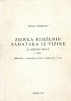 Zbirka riješenih zadataka iz fizike I dio