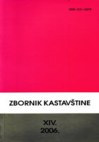 Zbornik kastavštine XIV/2006