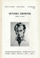 Senjski zbornik, godina 30/2003