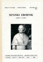 Senjski zbornik, godina 33/2006