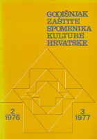 Godišnjak zaštite spomenika kulture 2-3/1977
