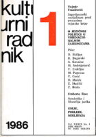 Kulturni radnik 1/1986