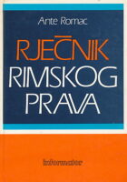 Rječnik rimskog prava