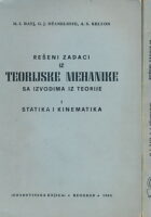 Rešeni zadaci iz teorijske mehanike 1-2