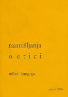 Razmišljanja o etici