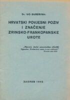 Hrvatski povjesni poziv i značenje